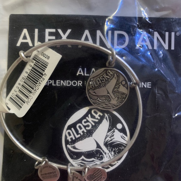 Alex and Ani Jewelry - Alex and Ani Silver Alaska Whale Charm Bracelet